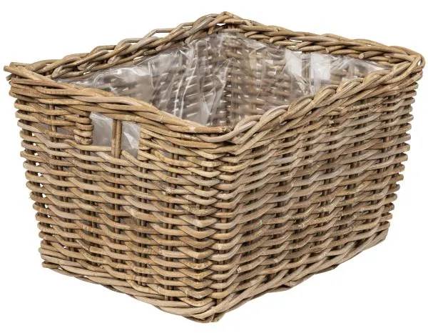 Langer Korb mit Griff 50x40x30cm