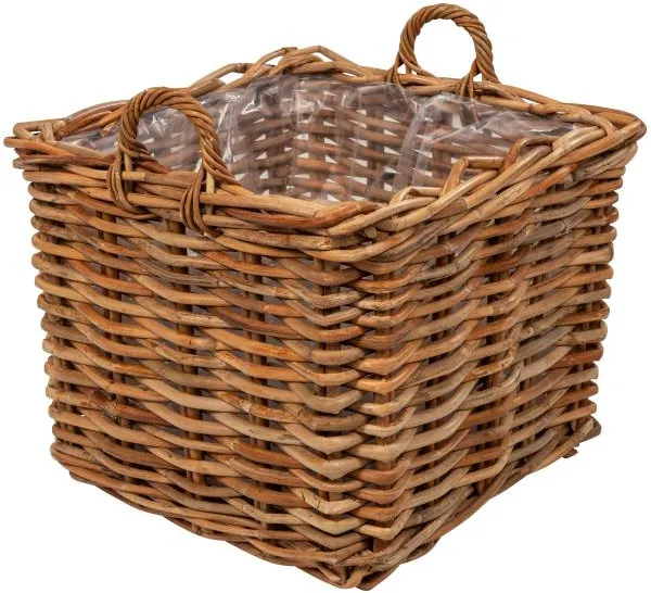 Quadratischer Korb mit Griff 60x60x50cm