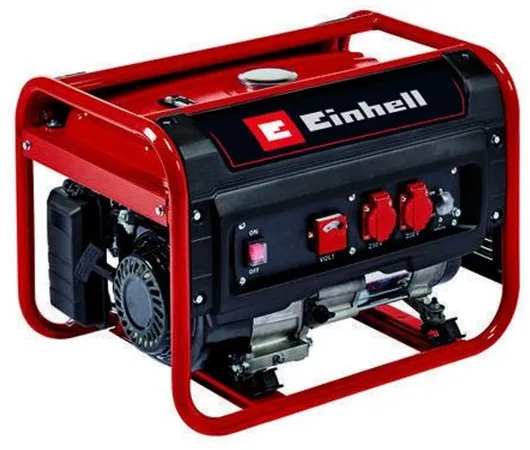 Einhell TC-PG 25/1/E5 benzinbetriebener Generator mit 2x230V Steckdosen 2400 Watt